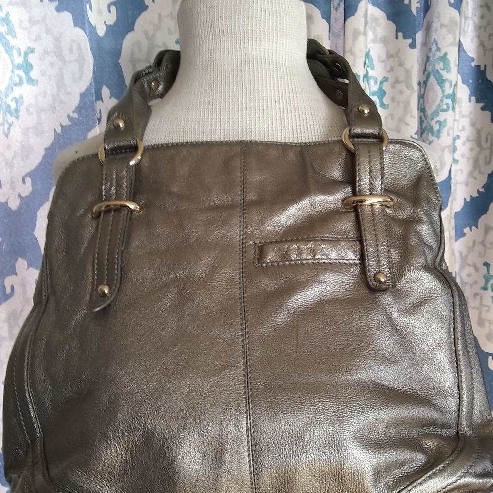 SAK purse, gunmetal or silver never used - Picture 4 of 6